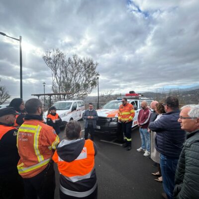 Escuchan a Juan Jesus alcalde de Arucas