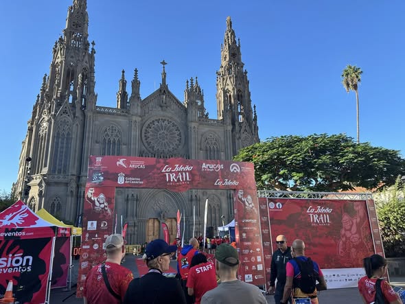 Meta de la carrera La Isleña Trail del Norte