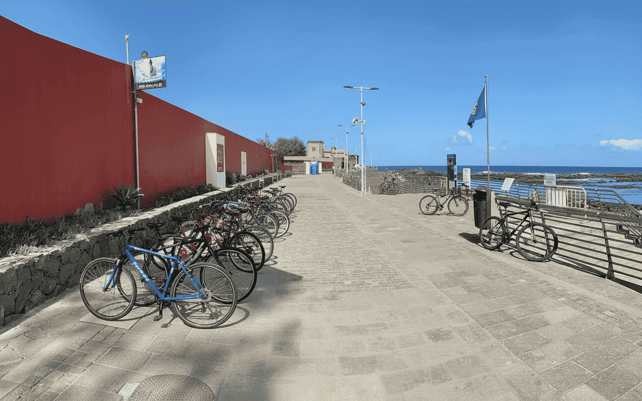 Ruta con Bicicleta en los charcones