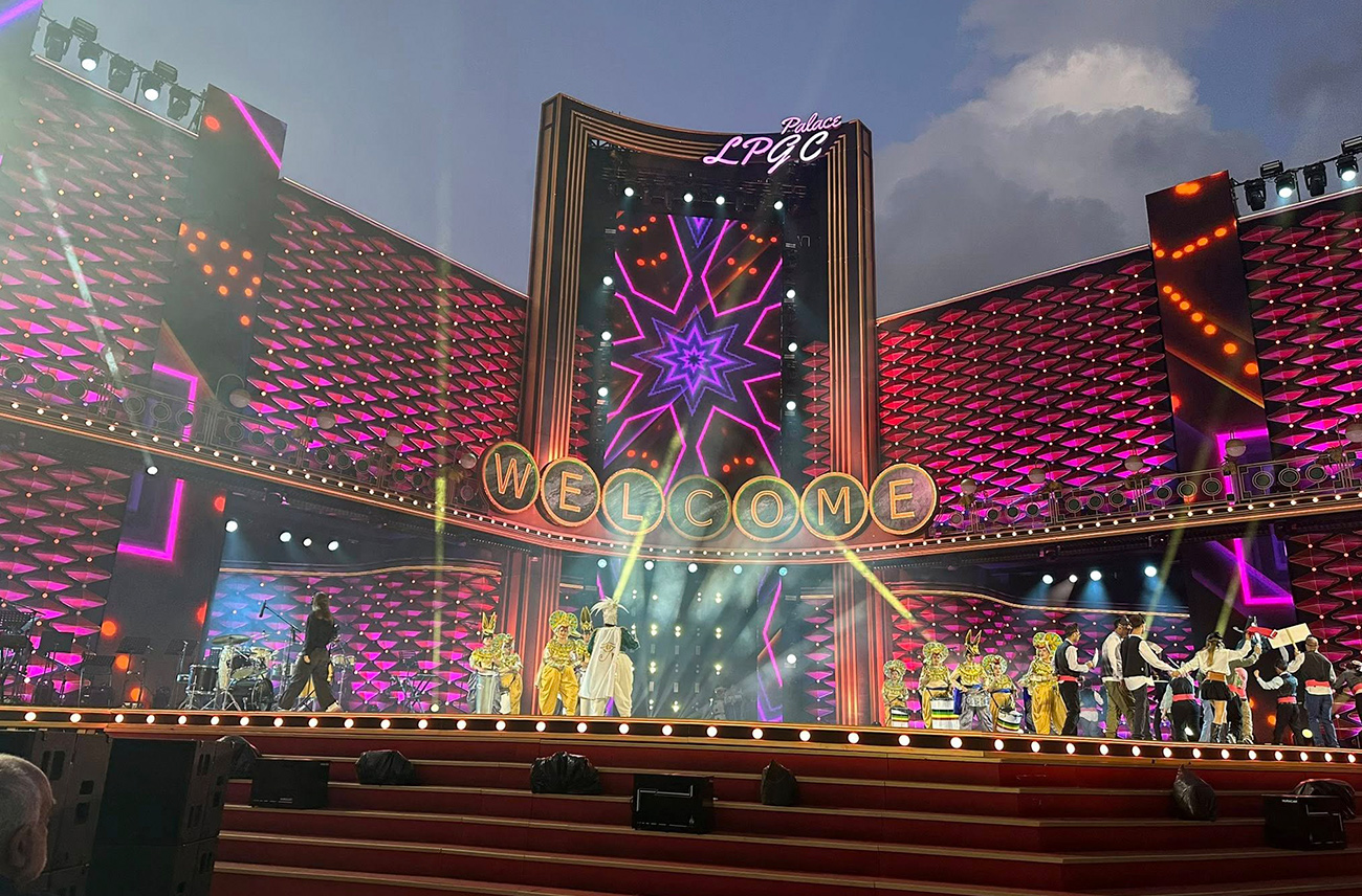 Escenario de la XVII Gala de la Integración